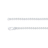 Dainty Big Balls 925 Sterling Silver Anklets for Women