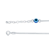 Little Nazar 925 Sterling Silver Anklet for Girls