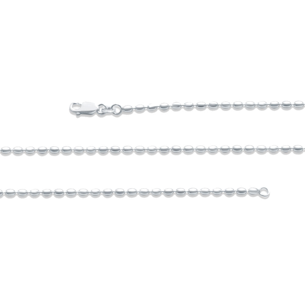 Ovaline 925 Sterling Silver Anklet for Women