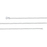 Dainty Small Balls 925 Sterling Silver Anklets for Women
