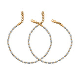 Saumya 925 Sterling Silver Anklet for Women