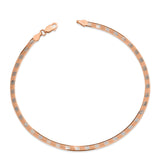 Rekha 925 Sterling Silver Anklet for Women – Rose Gold