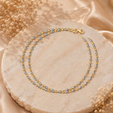 Madhura 925 Sterling Silver Anklet for Women