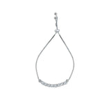 Shimmery Drops 925 Sterling Silver Bracelet for women