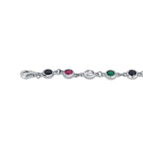 Sparkling Colors 925 Sterling silver bracelet for women