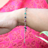 Sparkling Colors 925 Sterling silver bracelet for women