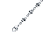 Faithful Elegance 925 Sterling Silver Oxidised Bracelet