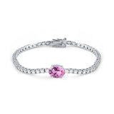Stella Pink 925 Sterling Silver Bracelet for women