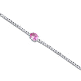 Stella Pink 925 Sterling Silver Bracelet for women