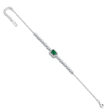 Shining Prism 925 Sterling Silver Bracelet for women