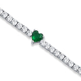 Heartbeat 925 Sterling Silver Bracelet for women