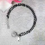 Heartstrings 925 Sterling Silver Mangalsutra Bracelet
