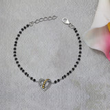 Eternal Love 925 Sterling Silver Mangalsutra Bracelet