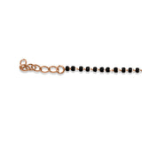 Bloom 925 Sterling Silver Rose Gold Mangalsutra Bracelet