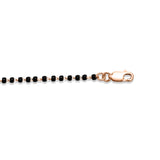 Bloom 925 Sterling Silver Rose Gold Mangalsutra Bracelet