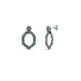 Vibha 925 Sterling Silver Danglers for Women