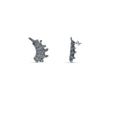 Midnight Raga Sterling silver Studs earrings for Women