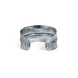 Vasantika 925 Sterling Silver Cuff Kada for Women