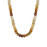 Kanaka Rekha – Dark Citrine stone Necklace for women