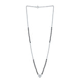 Twin Heart 925 Sterling Silver Mangalsutra for Women