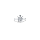 Tortise Trail 925 Sterling Silver Ring for women