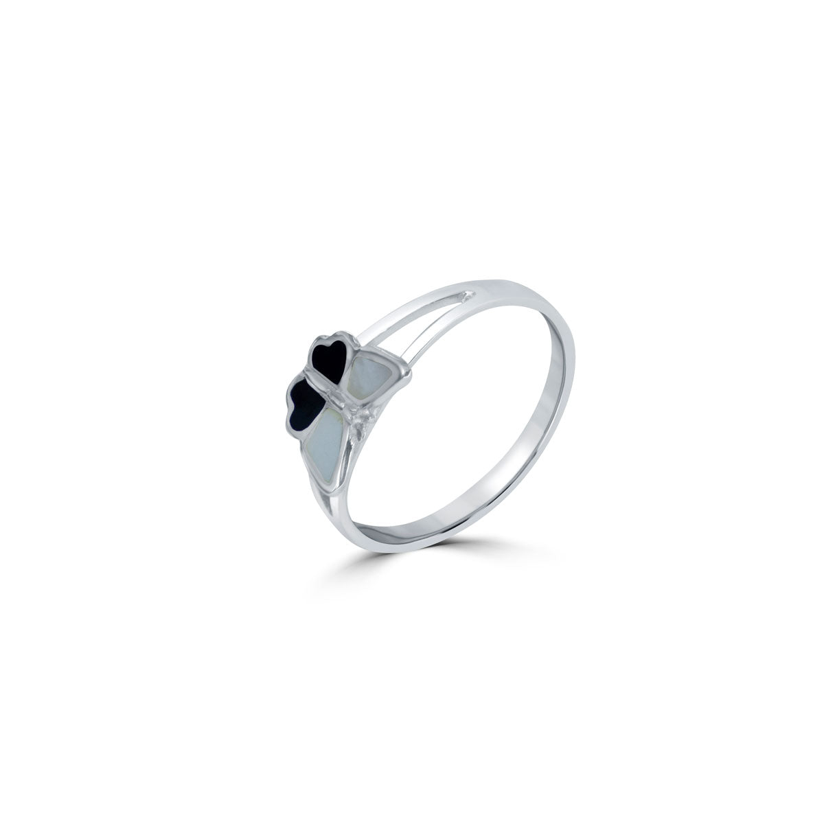 Eclipse Butterfly 925 Sterling Silver Ring for Women