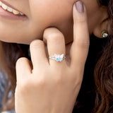 Candy Butterfly 925 Sterling Silver Ring for Women