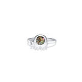 Natural Jumbo 925 Sterling Silver Ring for Women