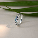 Aurora Jharokha 925 Sterling Silver Ring for Women