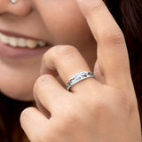 Aurora Jharokha 925 Sterling Silver Ring for Women