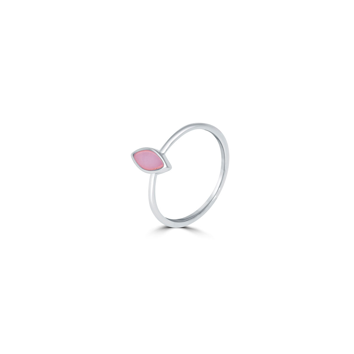 Pink Elara 925 Sterling Silver Ring for Women