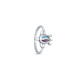 Pastel Turtle 925 Sterling Silver Ring for Women