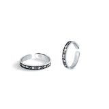 Disha 925 Sterling Silver Toe Rings for women