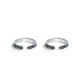 Pathway 925 Sterling Silver Toe Rings for women