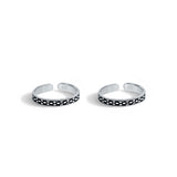 Pathway 925 Sterling Silver Toe Rings for women