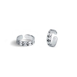 Kala 925 Sterling Silver Toe Rings for women