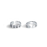 Kala 925 Sterling Silver Toe Rings for women