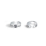 Vayu 925 Sterling Silver Toe Rings for women