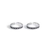 Kriss 925 Sterling Silver Toe Rings for women