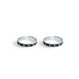 Rashi 925 Sterling Silver Toe Rings for women