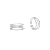 Silvara Trio 925 Sterling Silver Toe Ring for Women