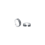 Pebble 925 Sterling Silver Toe Ring for women