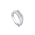 Upgrade your style game with our Zeus 925 sterling silver ring. Designed for men, this ring features a stunning zirconia studded in a sleek rhodium finish. Made with high-quality 925 sterling silver, it's the perfect accessory for any occasion. Elevate your look and make a statement with this unique and timeless piece.
