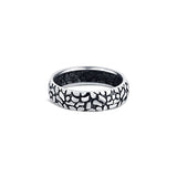 Rock Surface 925 Sterling Silver Thumb Ring
