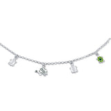 Turtle Gang Silver Baby Anklets
