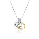 Dream Make future  Silver Charm pendant and chain set for women