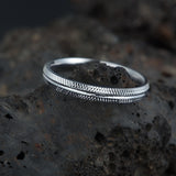 Dreamy Soul Thumb Band in 92.5 Sterling silver