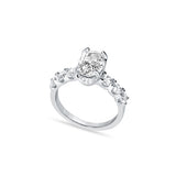 IsaBella Silver Cocktail Ring for Women