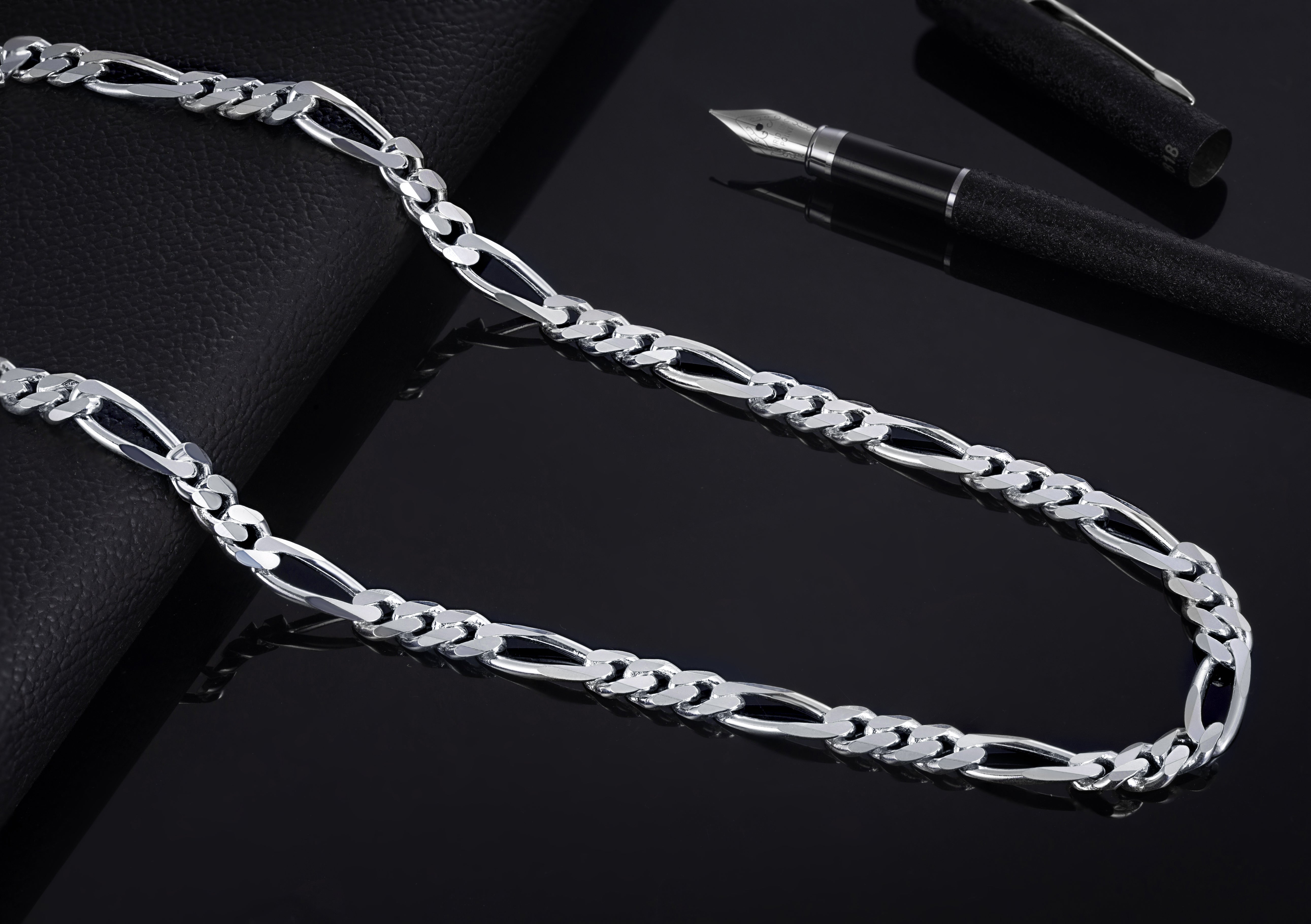 92.5 Sterling silver Chains for men