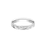 Carved Diamond Shape Band for Him (Size 12)